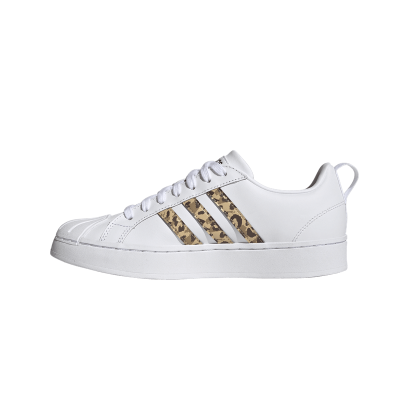 Tenis best sale superstar prata