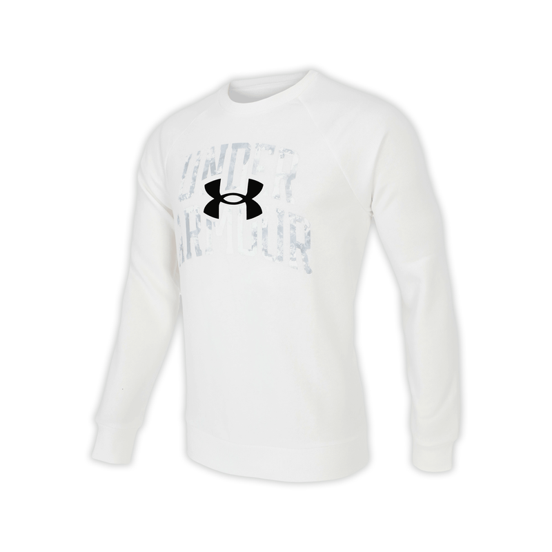 Sudadera Under Armour Fitness Rival Fleece Wordmark Cye Crew