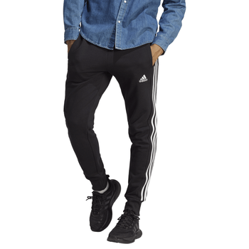 Pants adidas Essentials French Terry Tapered Cuff 3 Stripes Hombre