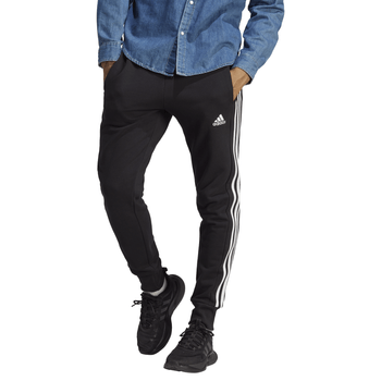 Pants adidas Essentials French Terry Tapered Cuff 3 Stripes Hombre HA4337