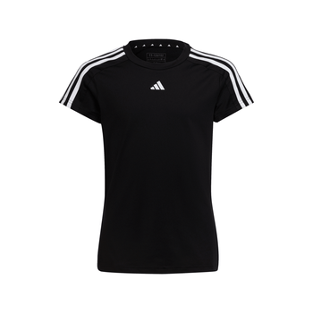 Playera adidas Essentials AEROREADY 3 Stripes Niña HR5772