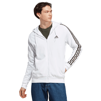Chamarra adidas Essentials 3 Stripes French Terry Hombre