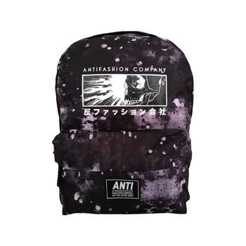 Mochila Antifashion Skate Abyss Tie Dye Azul