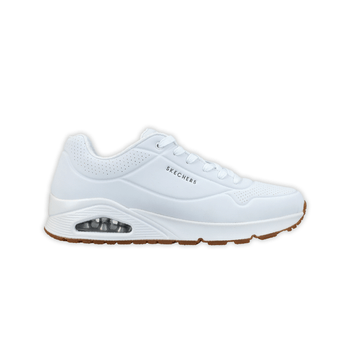 Tenis Skechers Casual Uno - Stand On Air Hombre 52458WHT