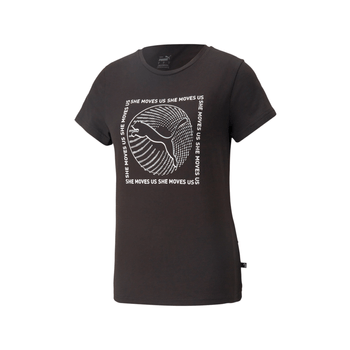 Playera Puma Casual Graphics She Moves Us Mujer 674451 01