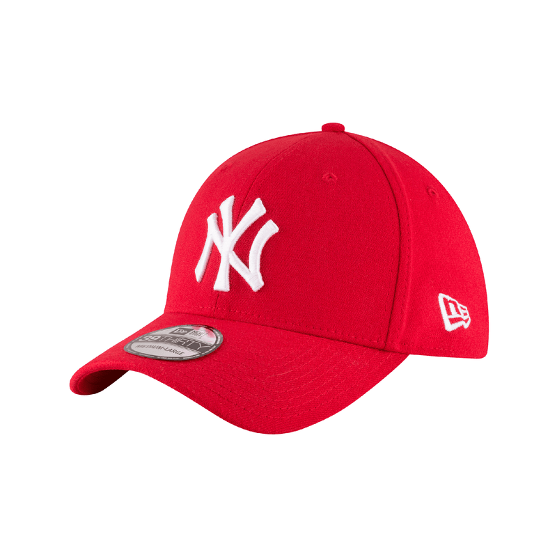 Gorra MLB New York Yankees New Era League Essential 9Forty Rojo para Mujer