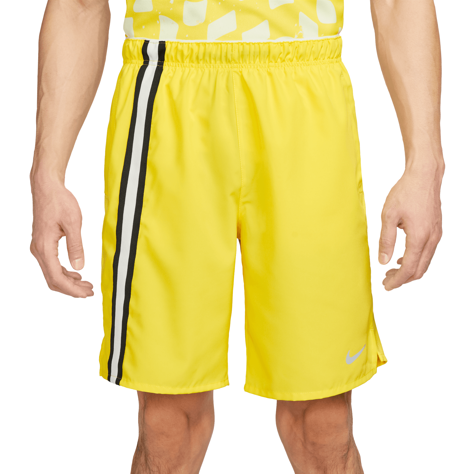 Mens yellow store nike shorts