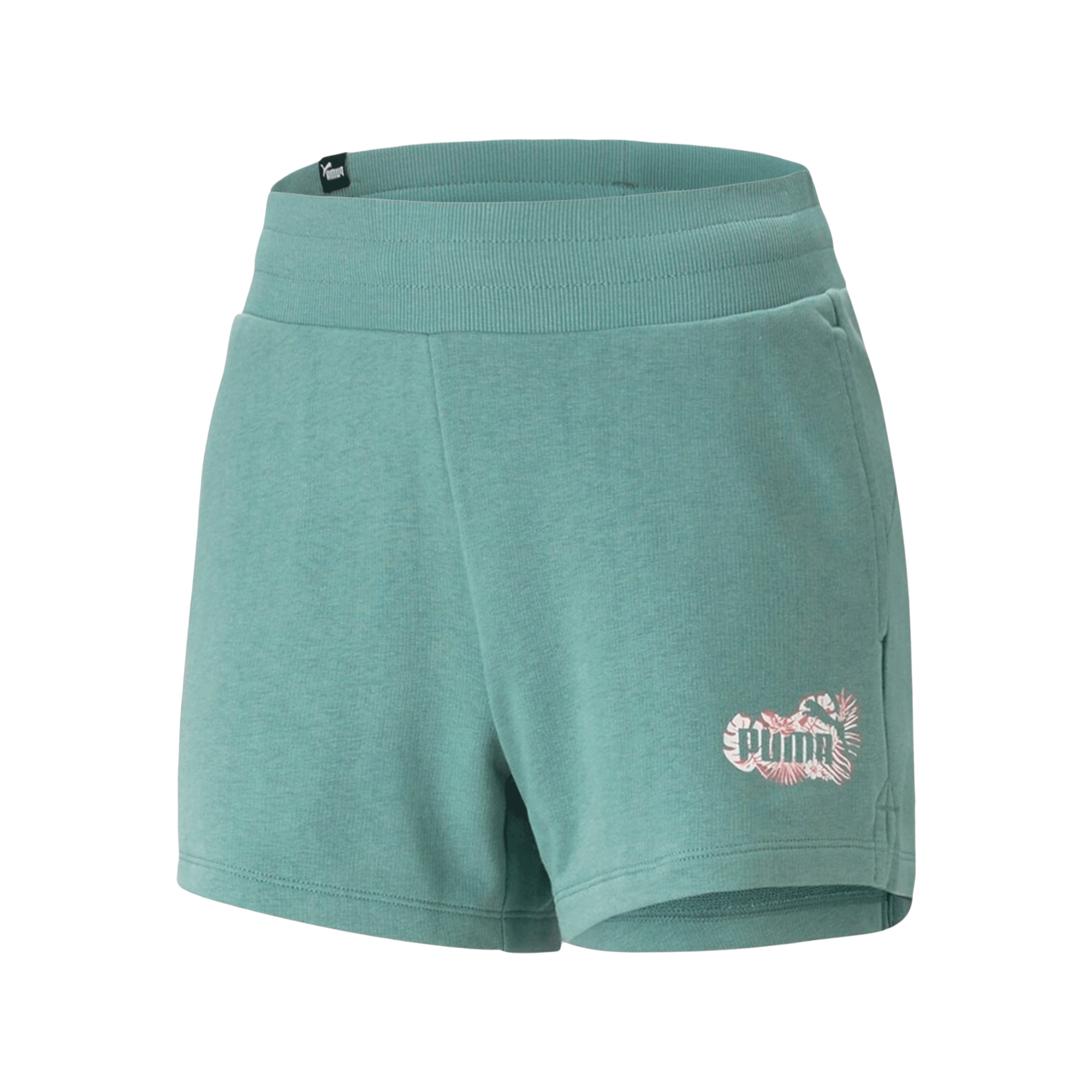 Green puma cheap shorts