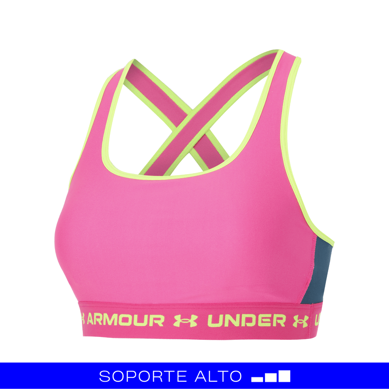 Sujetador Deportivo Under Armour Fitness Mid Crossback Mujer - Martí MX