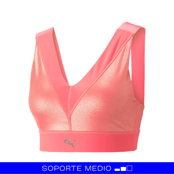 Sujetador Deportivo Puma Elektro Summer Mujer 523091 63