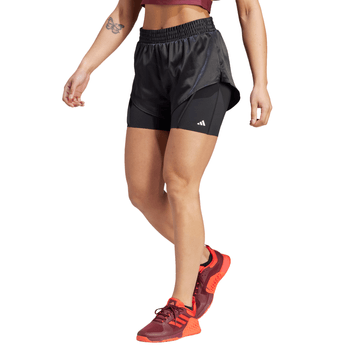 Short adidas Entrenamiento Power AEROREADY 2 en 1 Mujer IL9449