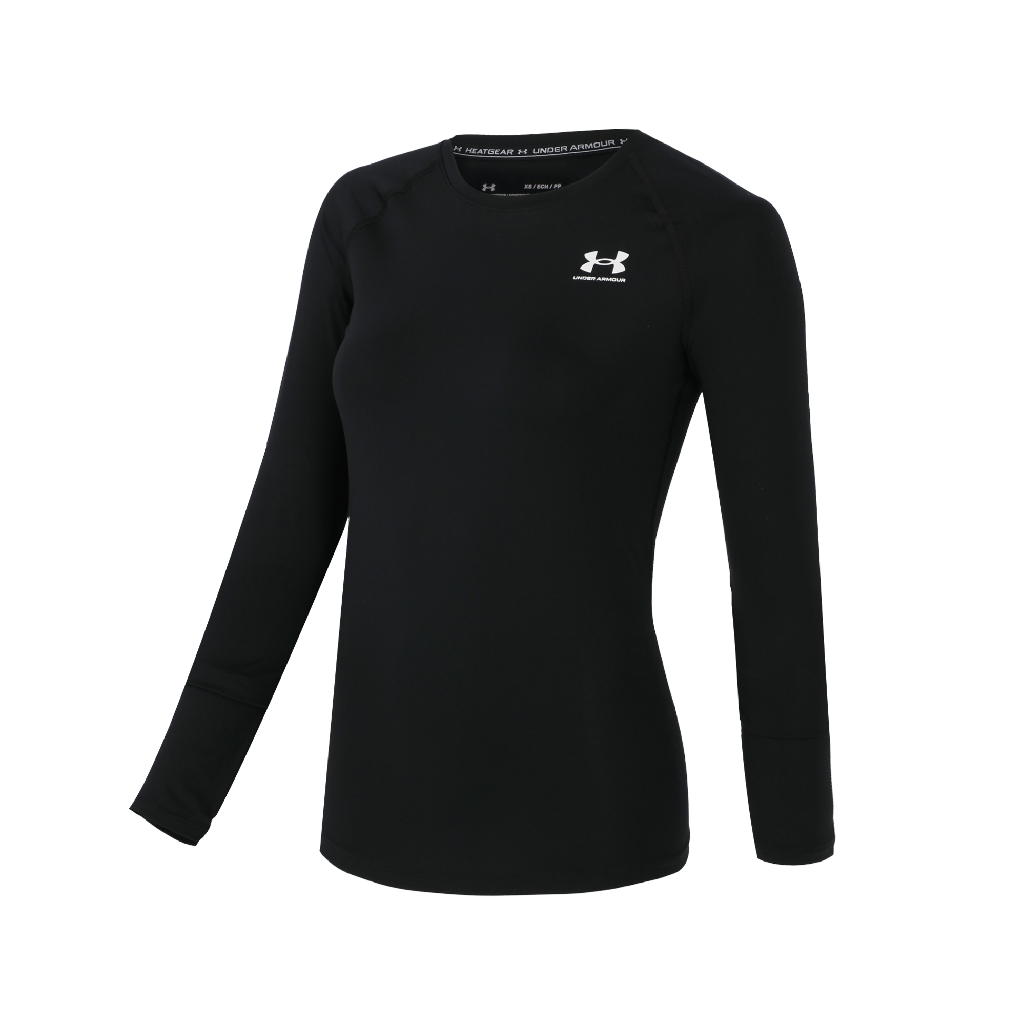 Under Armour UA HeatGear - Leggings de compresión para mujer, color negro y  rosa