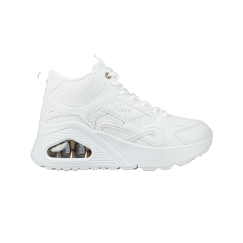 Tenis Skechers Casual Uno Hi Mujer 155680WHT