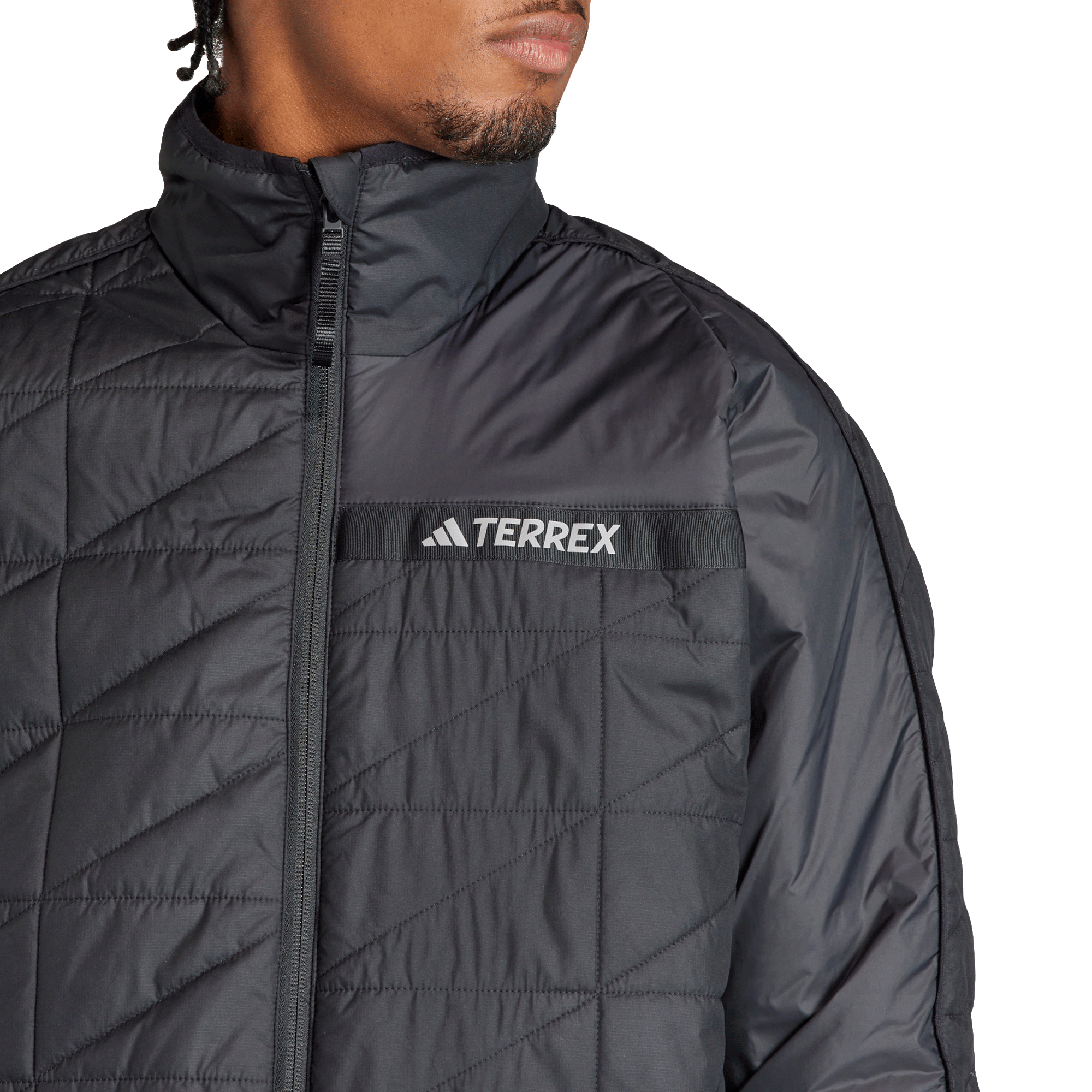adidas Marathon Warm-up negro chaqueta running hombre