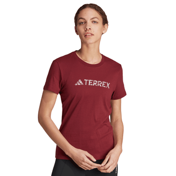 Playera adidas Senderismo Terrex Classic Logo Mujer HY1714