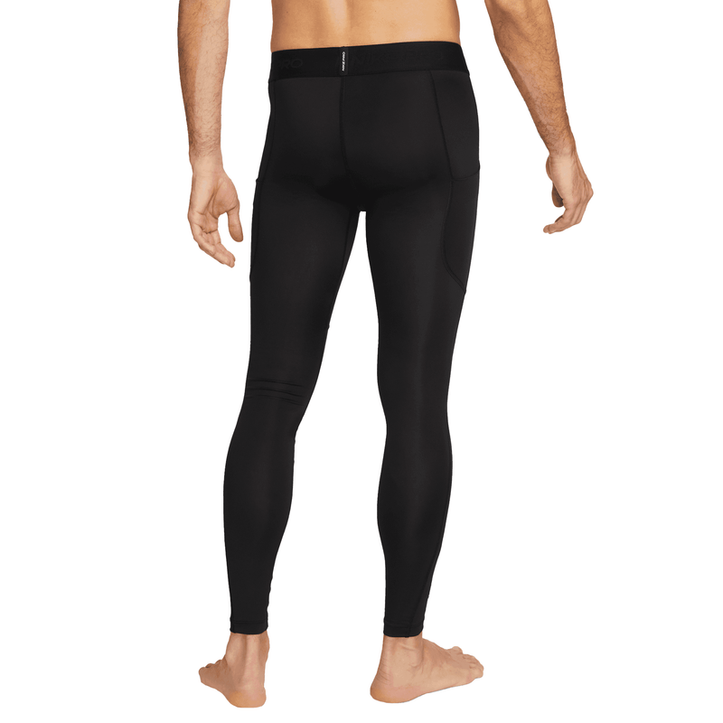 Legging técnico largo negro Compression Heatgear para hombre de