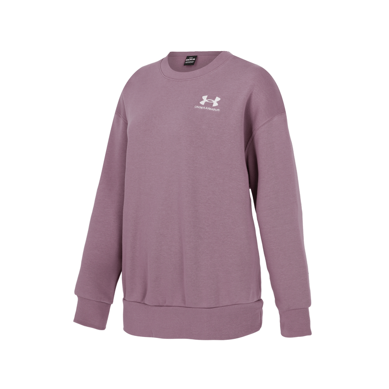 Sudadera Con Capucha Mujer Under Armour Rival Terry Rosa