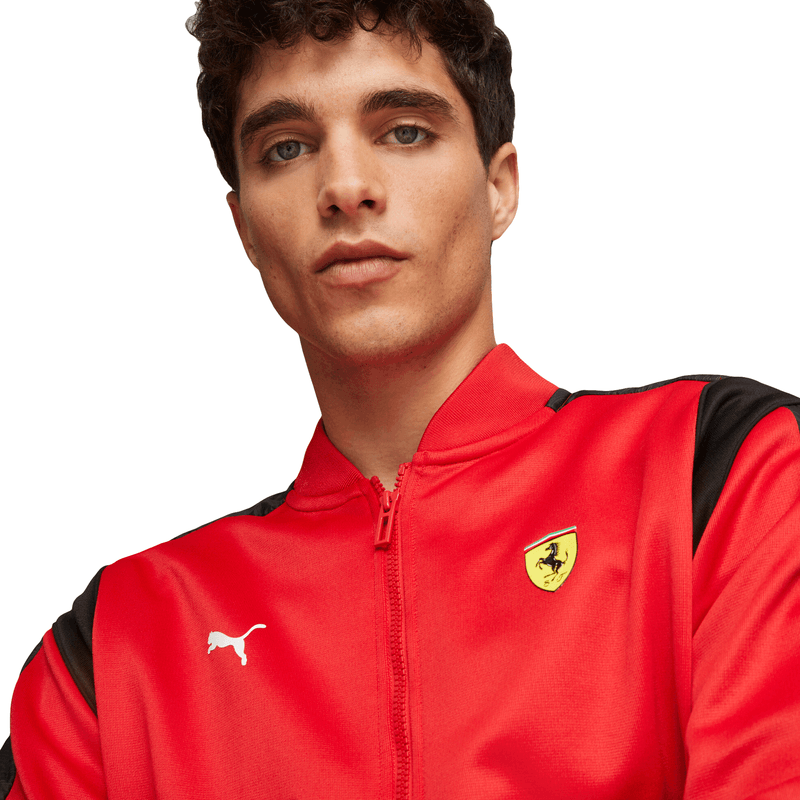 Chamarra puma ferrari online roja hombre