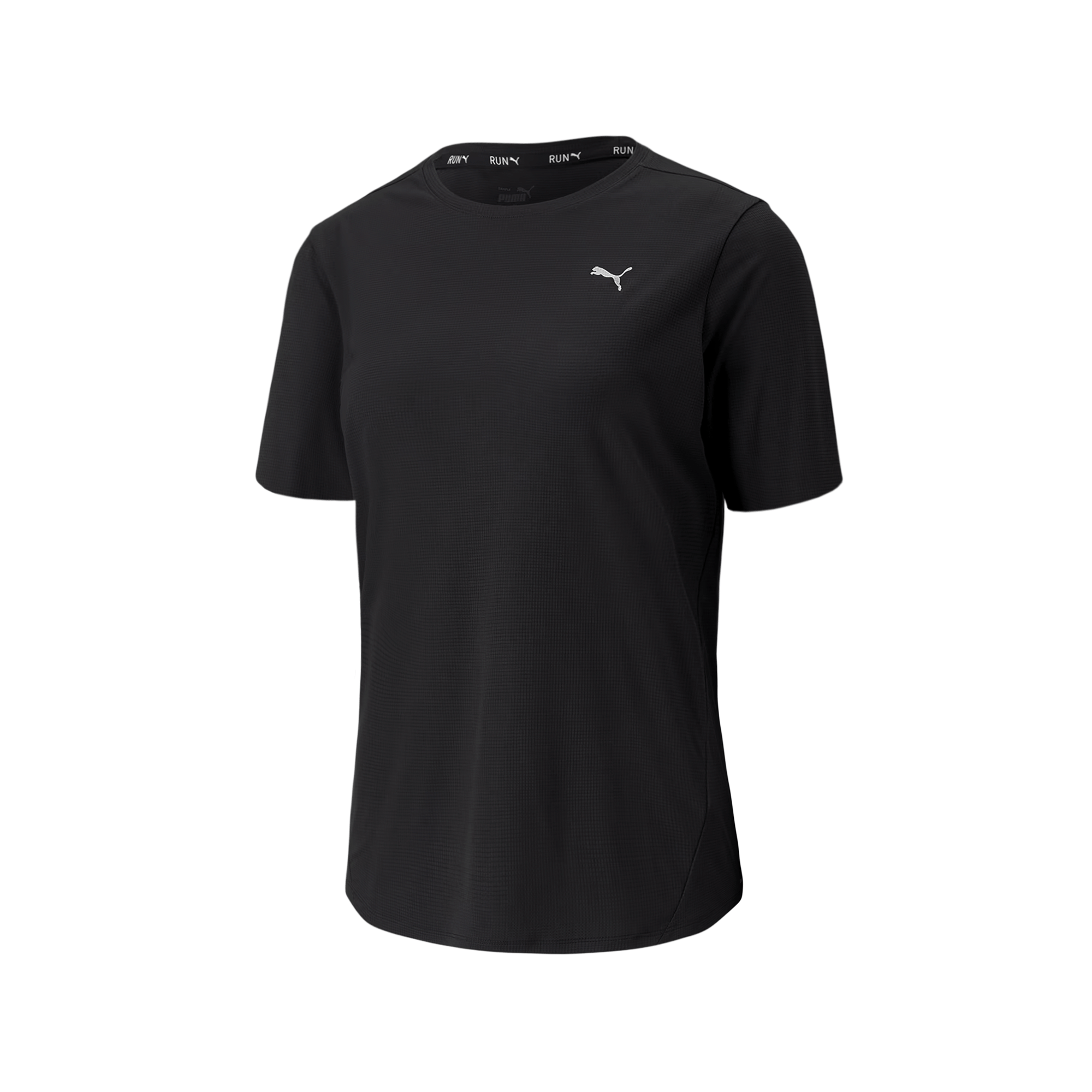 Camiseta Running Asics RACE Top Performance Mujer Negro Gris