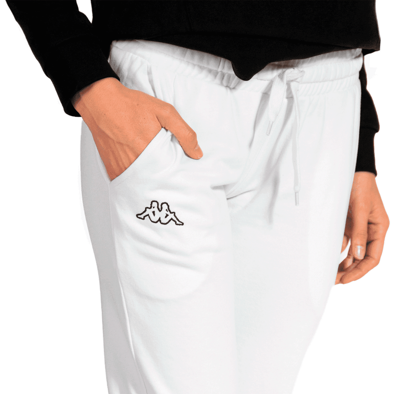 Pants para Mujer Kappa Logo Ester Blanco