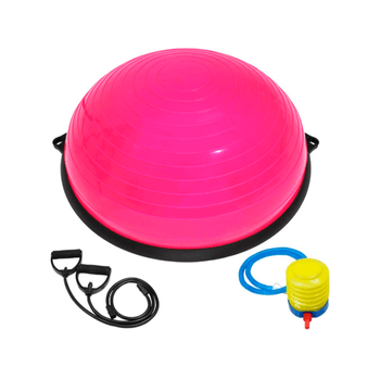 Bosu Media Pelota Centurfit Yoga Pelobos60ros Mujer