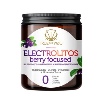 Electrolito True For You  Berry Focused 196 Gramos