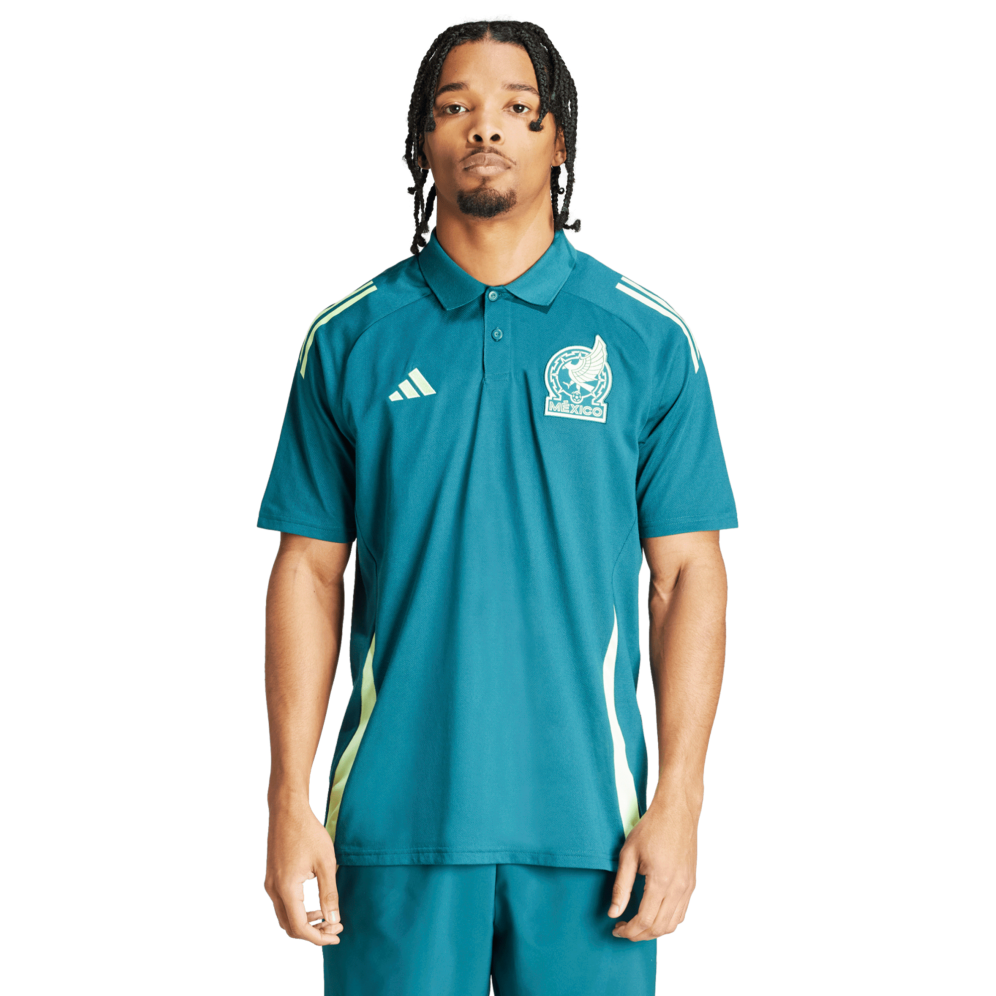 Polo adidas Futbol Seleccion Mexicana Tiro 24 Hombre IP6348 Marti MX