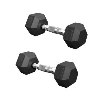 Set de Mancuernas Tayga Entrenamiento Hexagonales 5LB