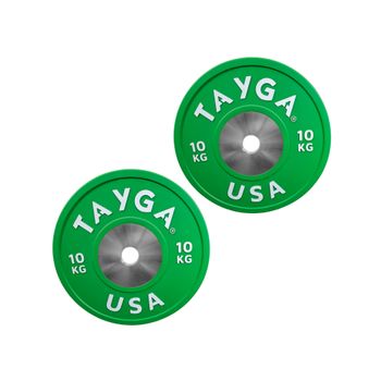 Discos para Competencia Tayga Entrenamiento 10 Kg