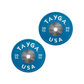 Discos para Competencia Tayga Entrenamiento 20 Kg
