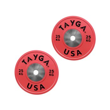 Discos para Competencia Tayga Entrenamiento 25 Kg