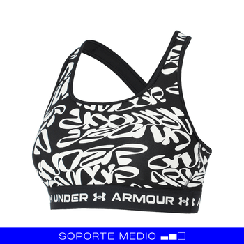 Sujetador Deportivo Under Armour Crossback Mid Mujer 1361042-008