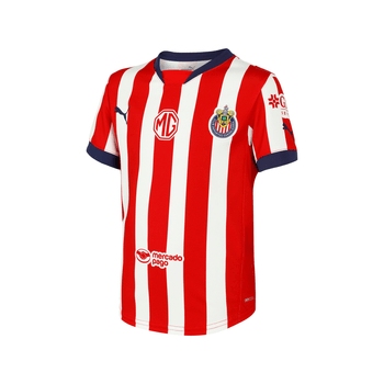 Jersey Puma Futbol Chivas Local Fan 24/25 Niño 763704 01