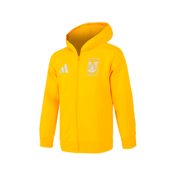 Chamarra adidas Futbol Anthem Tigres Niño IT3911