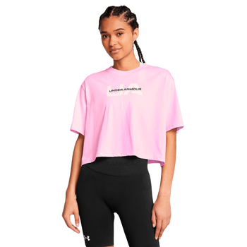 Playera Under Armour Entrenamiento Boxy Mujer 1386846-638