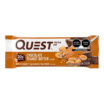 Barra de Proteína Quest Nutrition Original 12pz Chocolate con Crema Cacahuate