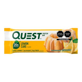 Barra de Proteína Quest Nutrition Original 12pz Pastel de Limón