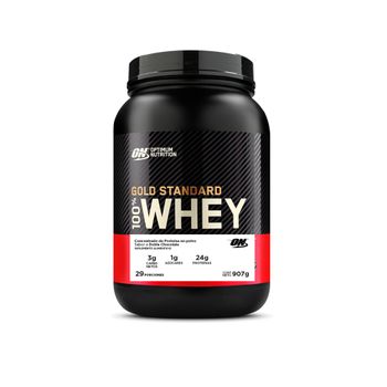 Proteína en Polvo Optimum Nutrition Gold Standard 100% Whey 900gr Doble Chocolate