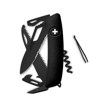 Navaja Swiza Campismo Allblack SH05 NG