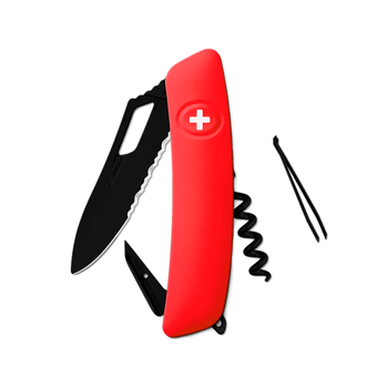 Navaja Swiza Campismo SH01 TR Wavy Edge