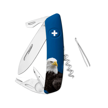 Navaja Swiza Campismo Vida Salvaje Bald Eagle