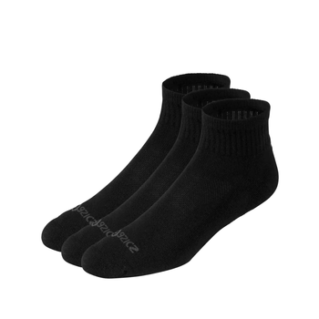 Calcetín Asics Correr Cushion QTR 3 Pack Unisex ZK2360.90NEG