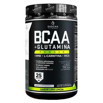 Suplemento Alimenticio Sascha Fitness BcaaS Lima Limon