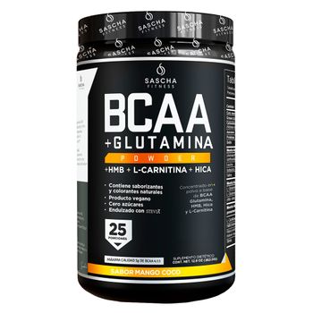 Suplemento Alimenticio Sascha Fitness BcaaS Mango Coco