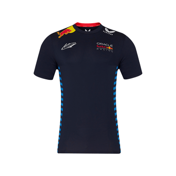 Playera Castore Casual Red Bull Racing Checo Pérez F1 Hombre