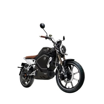 Motocicleta Eléctrica Super Soco TC 1900W Black 2025