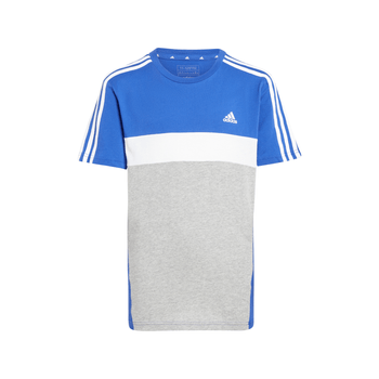 Playera adidas Casual Tiberio 3 Stripes Colorblock Infantil Unisex IJ8732