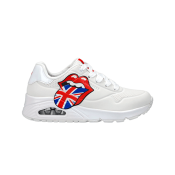 Tenis Skechers Casual Rolling Stones Uno Mujer 177965WBLR