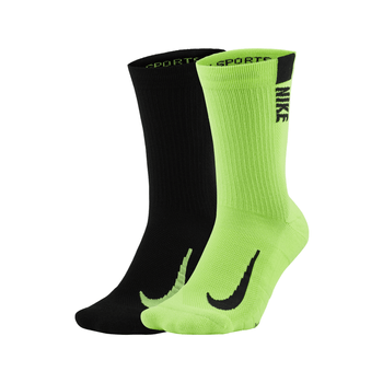 Calceta Nike Correr Multiplier 2 Pack Unisex