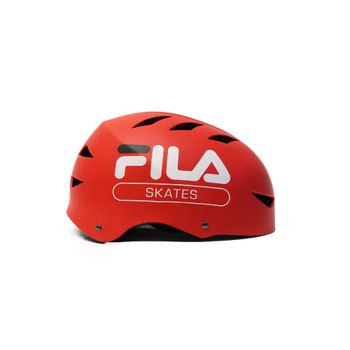 Casco Ajustable Fila Skates Ciclismo Pro Roj Unisex